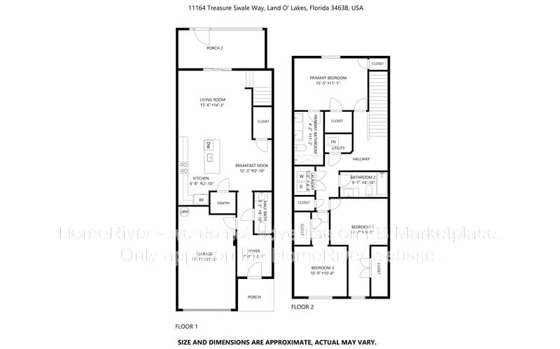 Land O Lakes Townhome: 11164 Treasure Swale Way