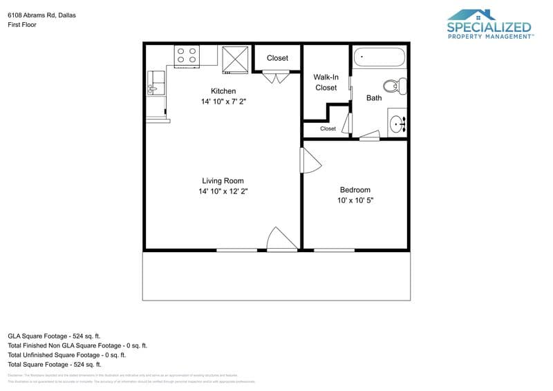 Dallas House: 6108 Abrams Rd