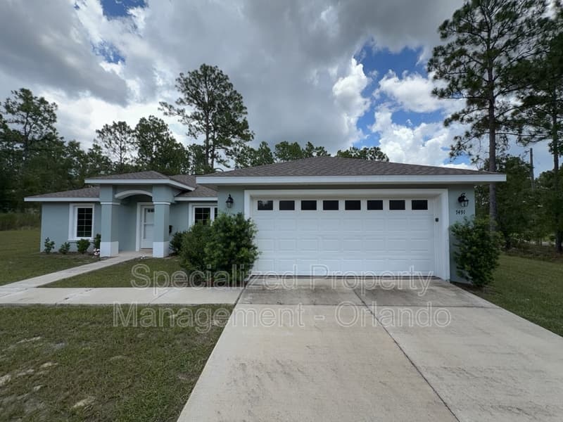 Citrus Springs House: 7491 N Galt Pt