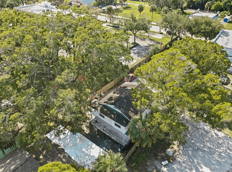 St. Petersburg Condo: 935 Union Street South - Rear Lower