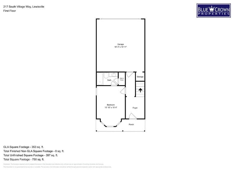 Lewisville House: 217 South Village Way
