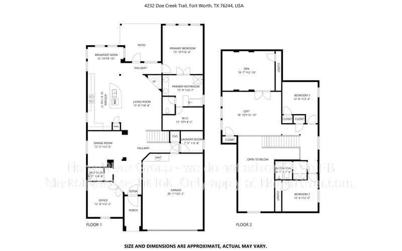 Fort Worth House: 4232 Doe Creek Trl