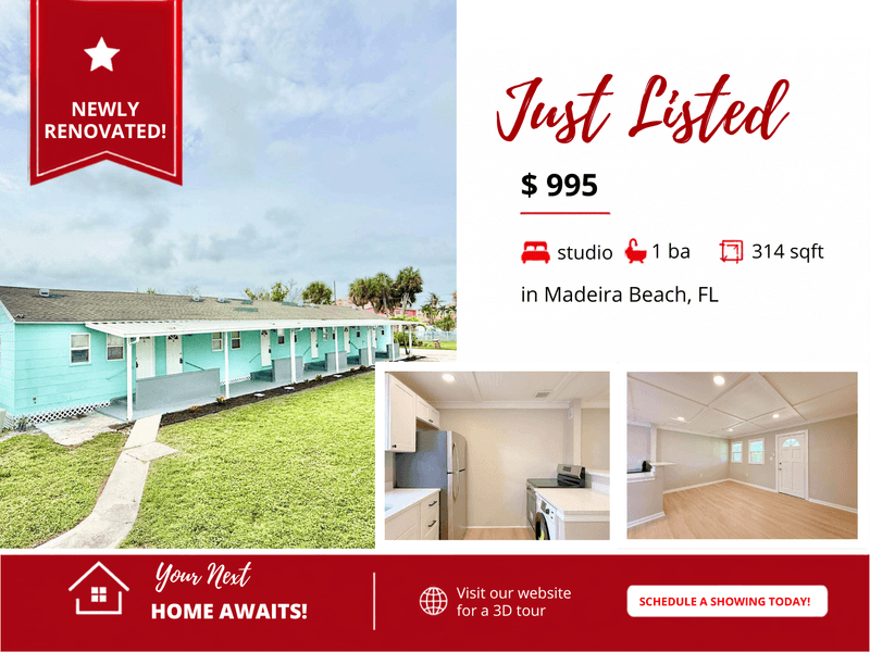 Madeira Beach Condo: 13207 3rd Street East - 3