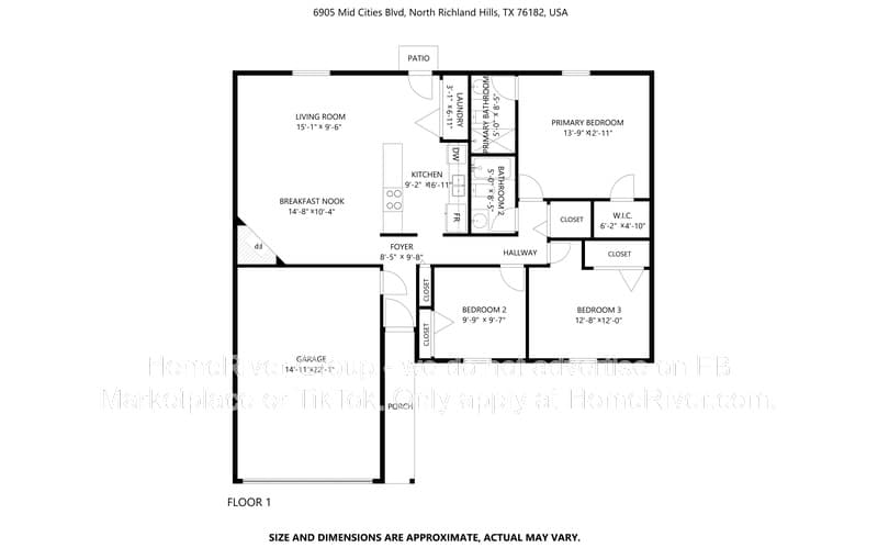 North Richland Hills House: 6905 Mid Cities Blvd