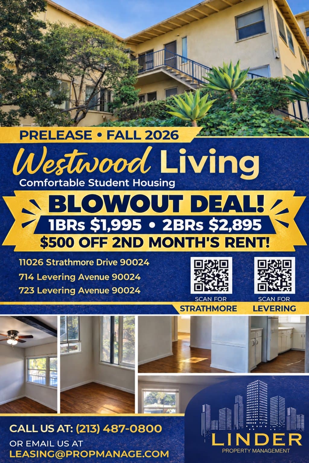 Los Angeles Apartment: 11030 Strathmore