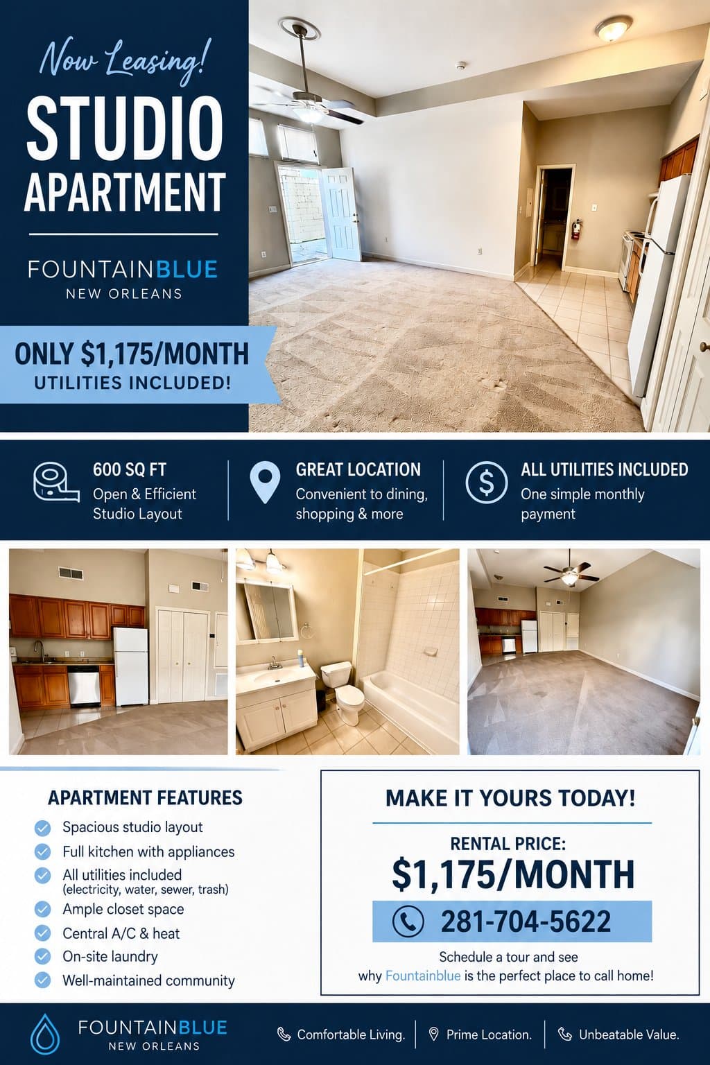 New Orleans Apartment: 2801 Broadway St