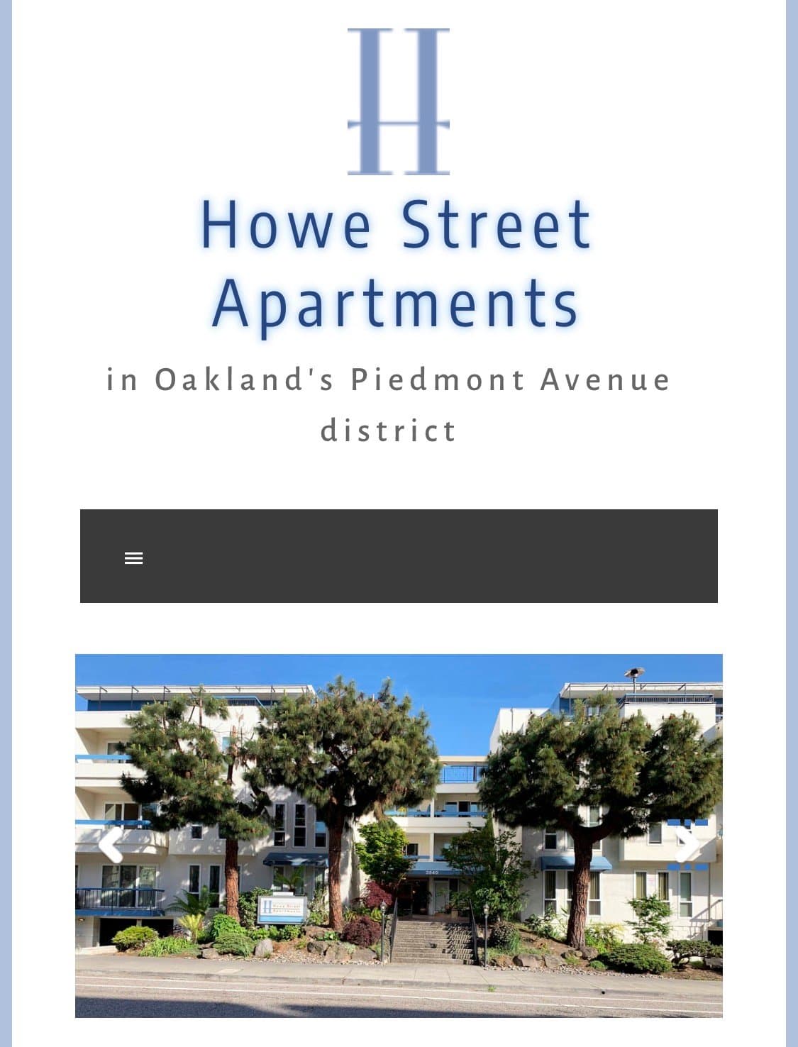 Oakland Apartment: 3840 Howe St