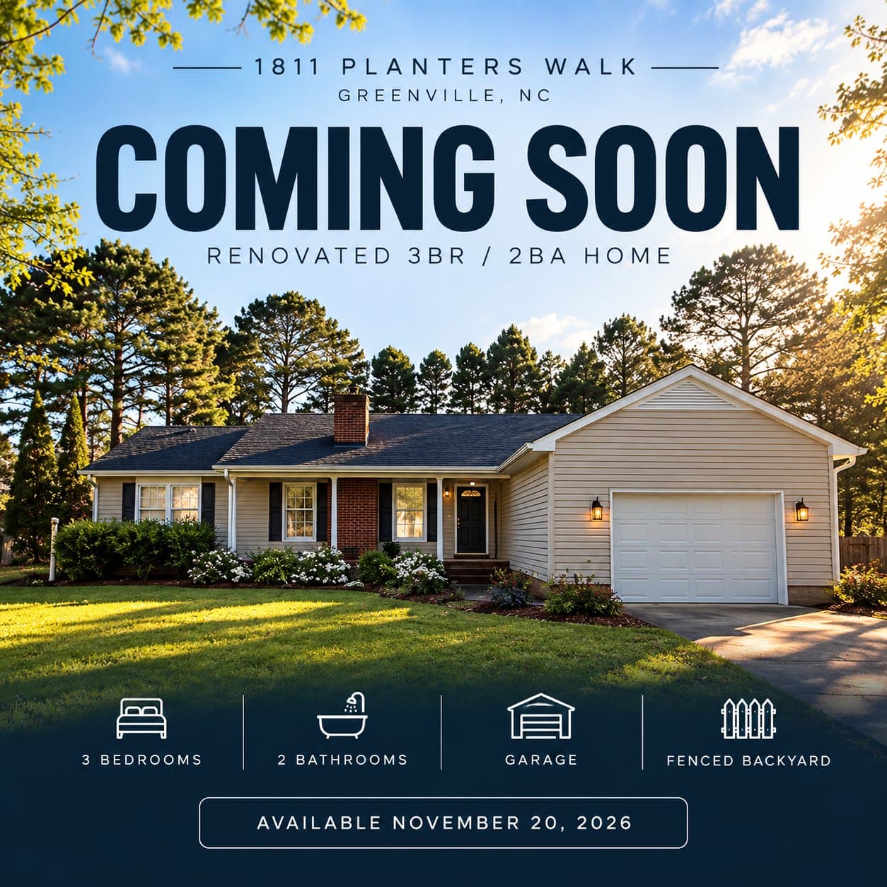 Greenville House: 1811 Planters Walk