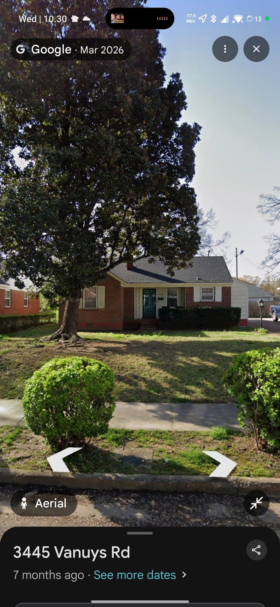 Memphis House: 3445 Vanuys Rd
