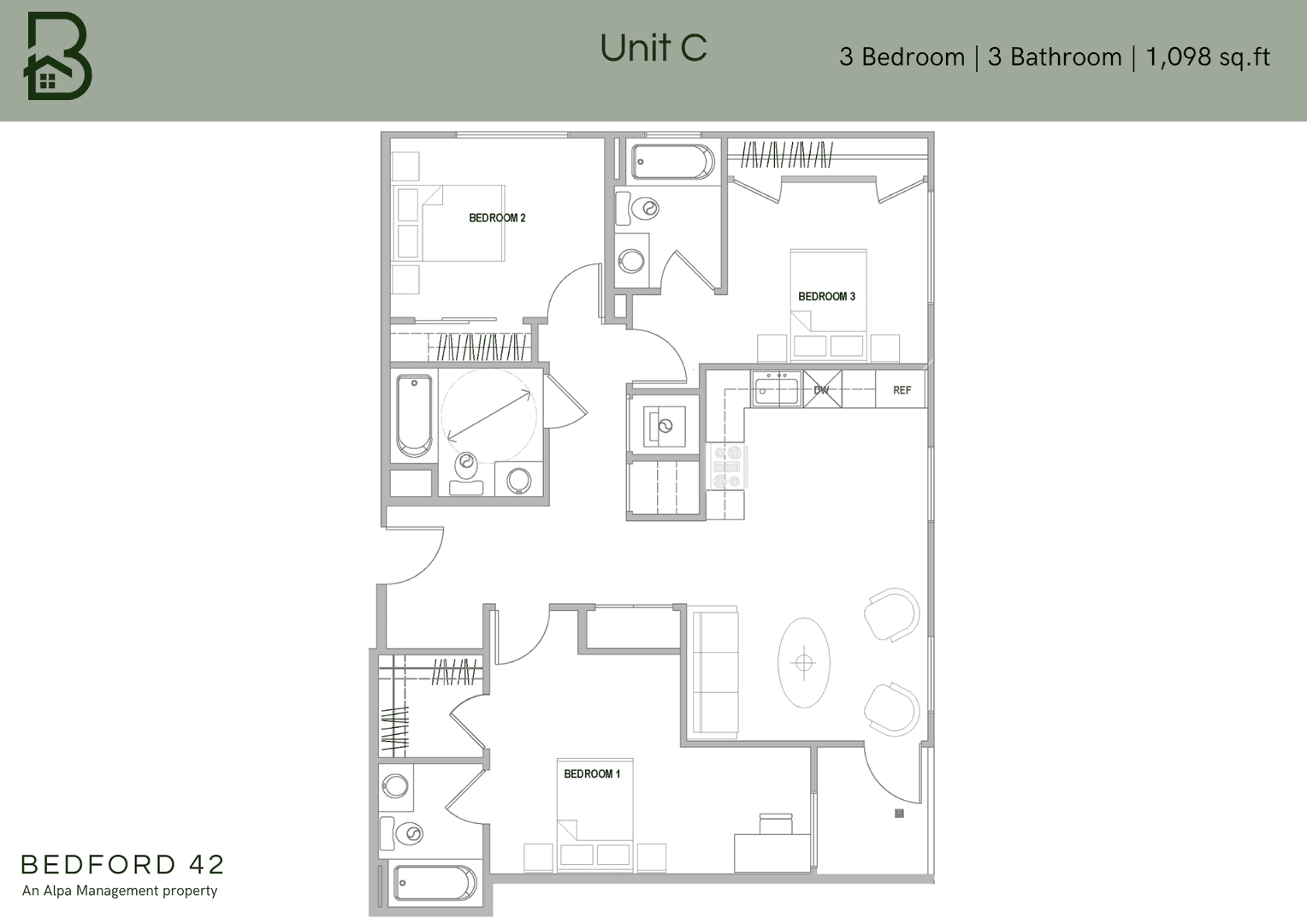 Los Angeles Apartment: 1446 S Bedford St