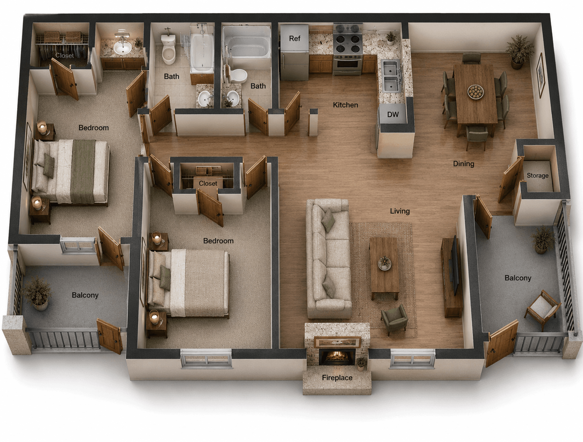 Odessa Apartment: 4330 North Grandview