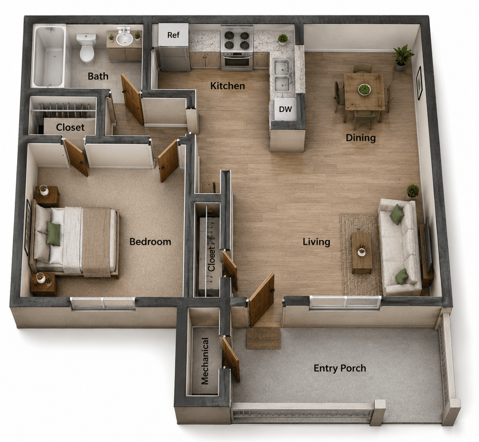 Odessa Apartment: 4330 North Grandview
