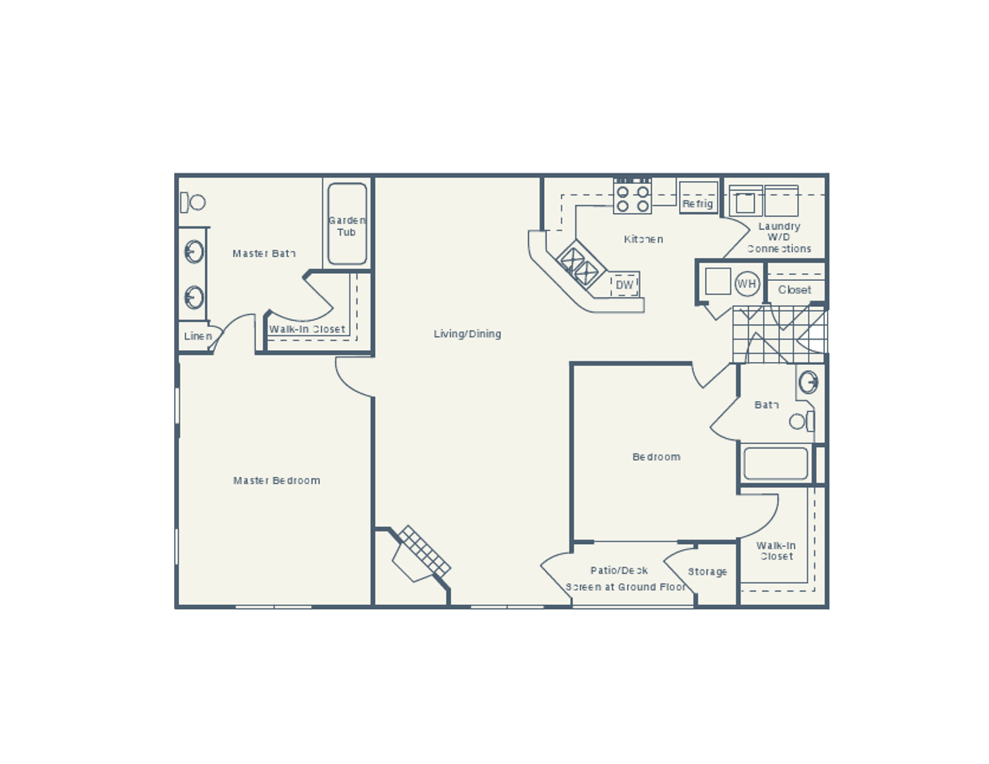 Baton Rouge Apartment: 7706 North Jefferson Pl Cir Apt H
