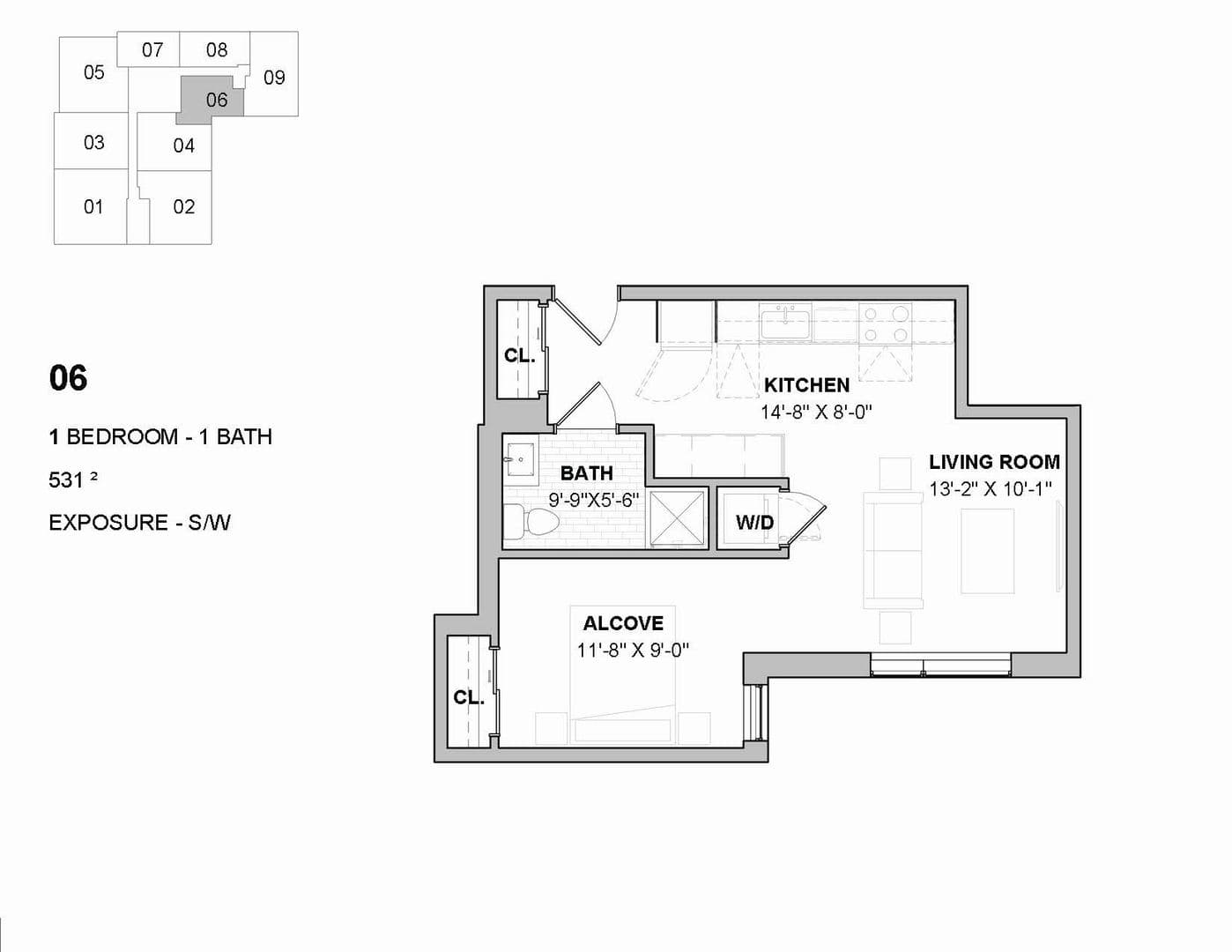 Chicago Apartment: 801 S Western Avenue