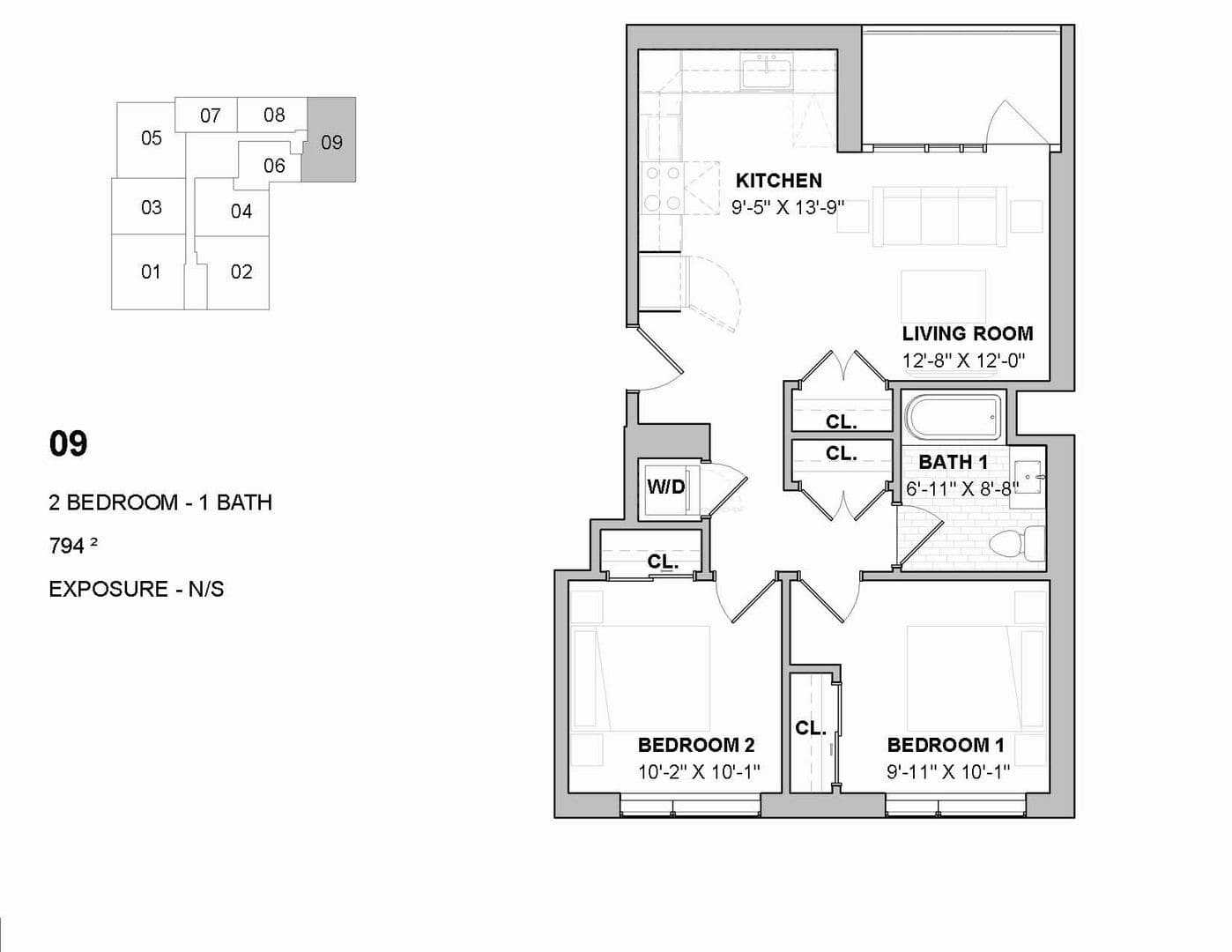 Chicago Apartment: 801 S Western Avenue