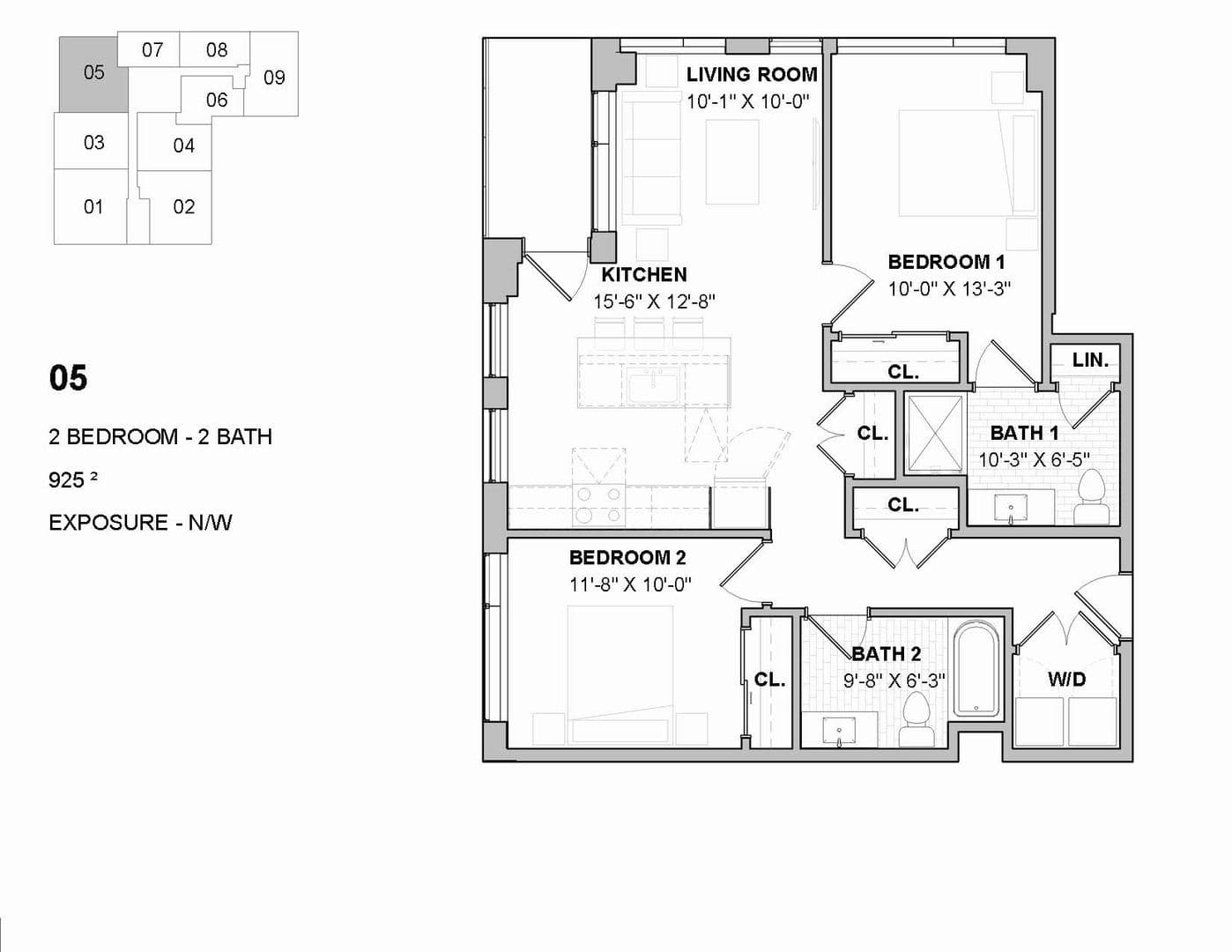 Chicago Apartment: 801 S Western Avenue