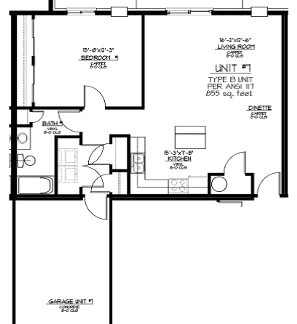Beaver Dam Apartment: 201 Woodland Drive