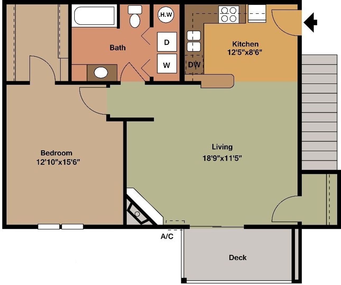Baraboo Apartment: 1300 Walnut Street