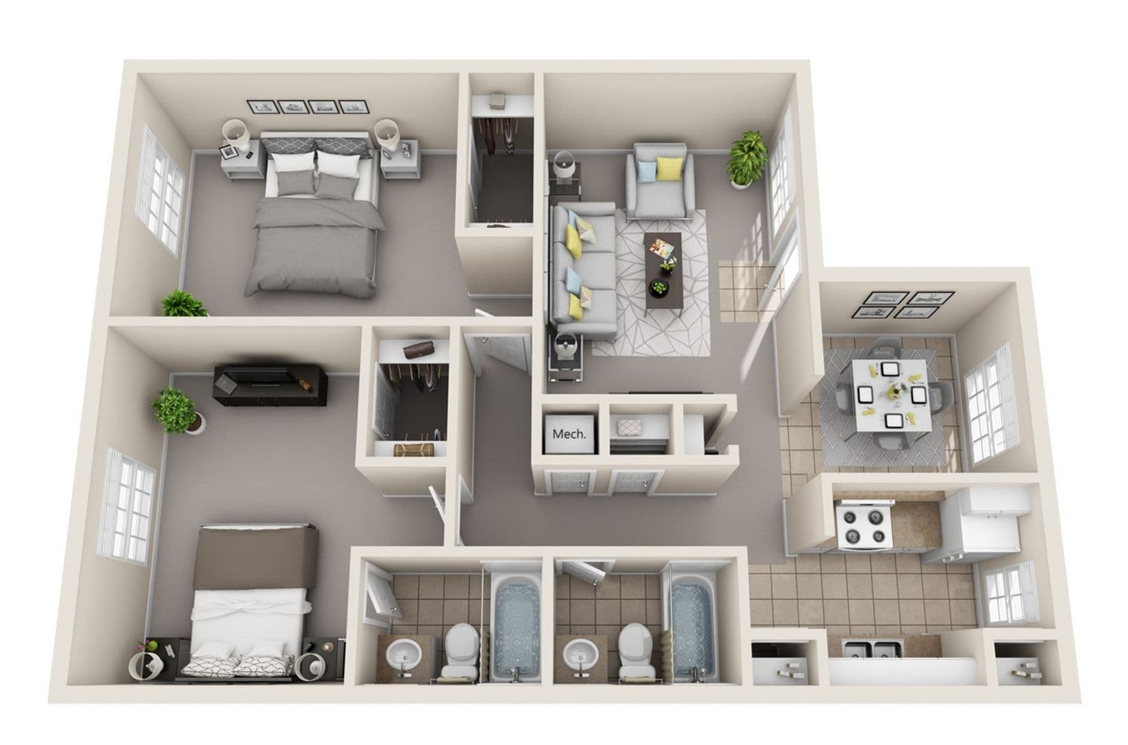 Texas City Apartment: 9001 Glacier Ave