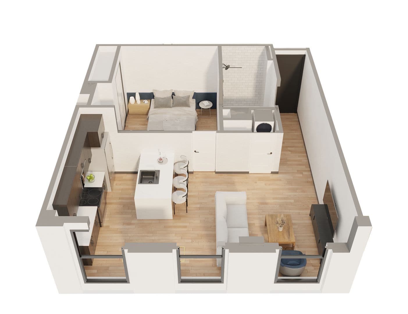 Pontiac Apartment: 28 North Saginaw Street