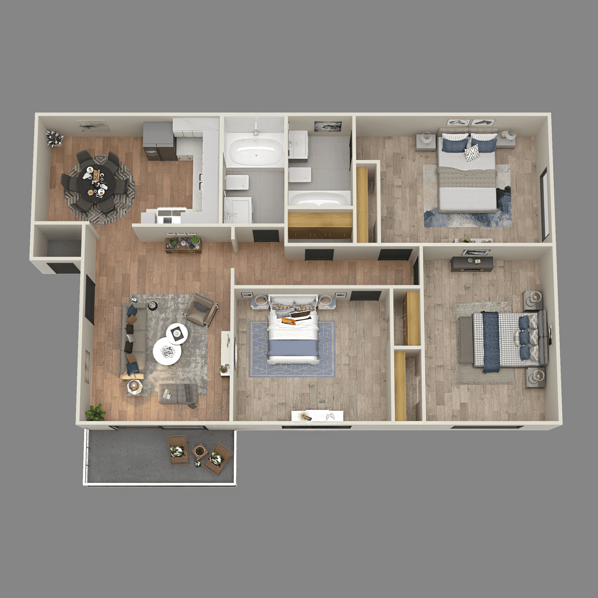 Columbia Apartment: 4215 Bethel Church Rd