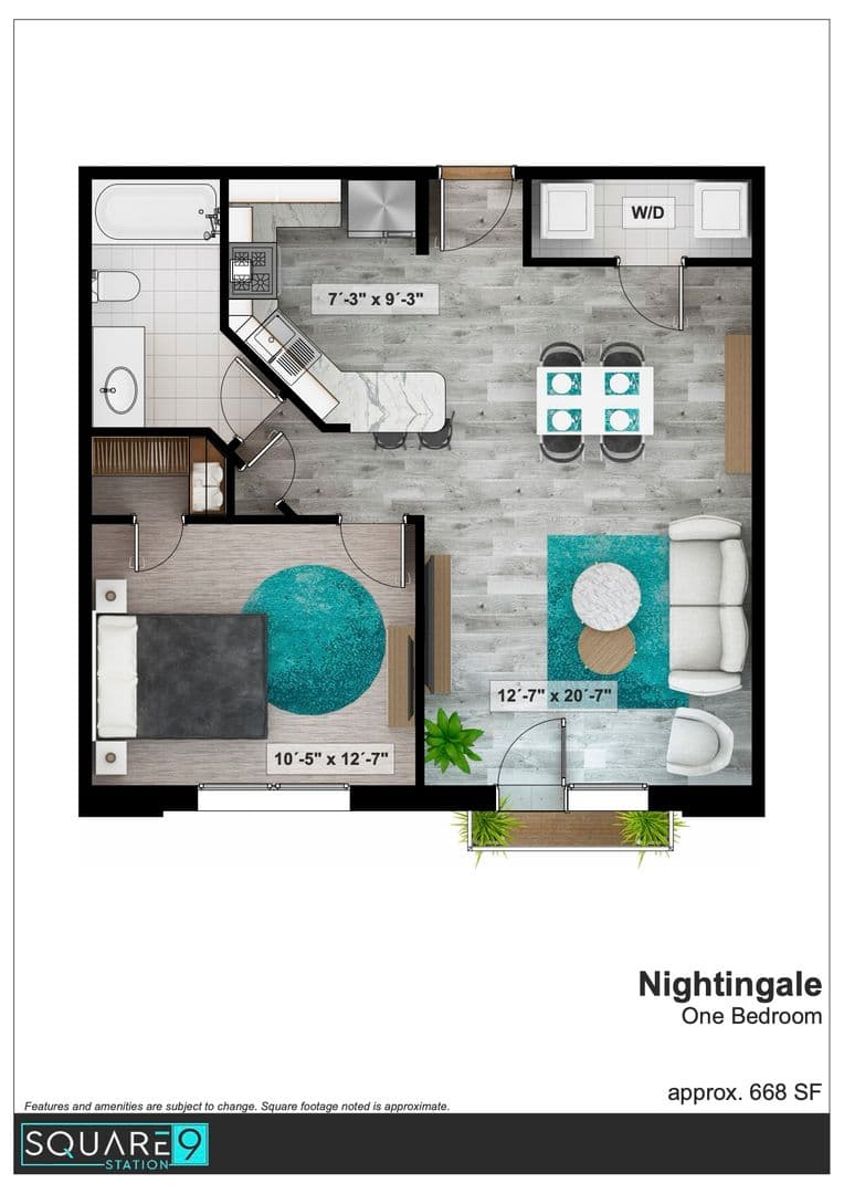 Denton Apartment: 315 S. Locust St,