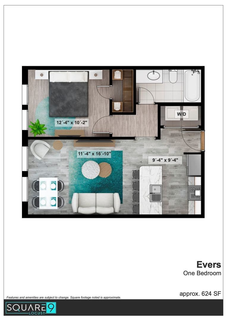 Denton Apartment: 315 S. Locust St,