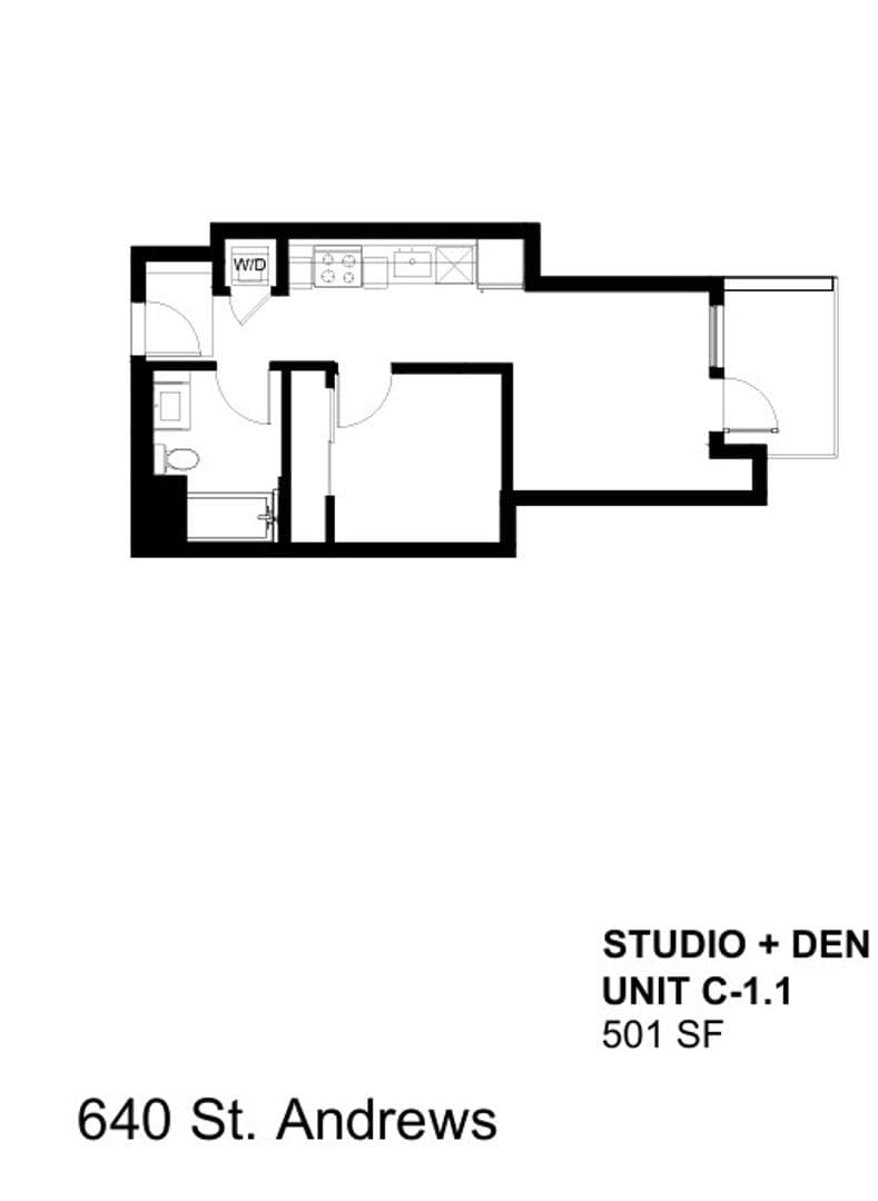 Los Angeles Apartment: 640 St. Andrews Place