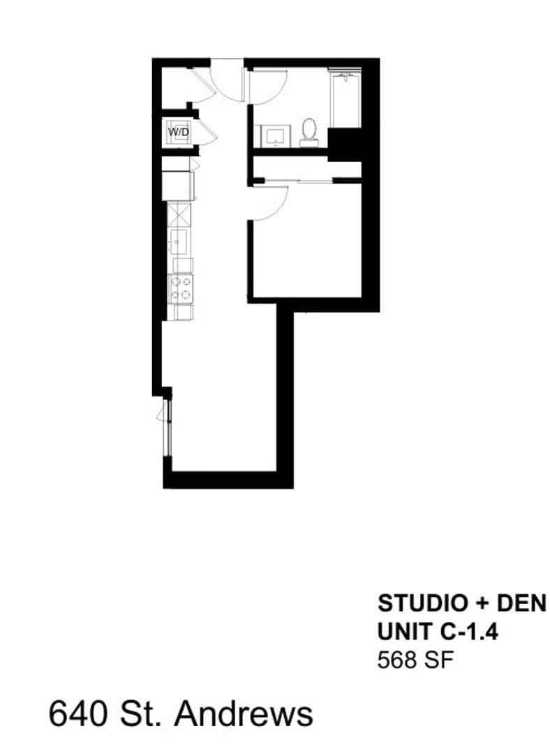 Los Angeles Apartment: 640 St. Andrews Place