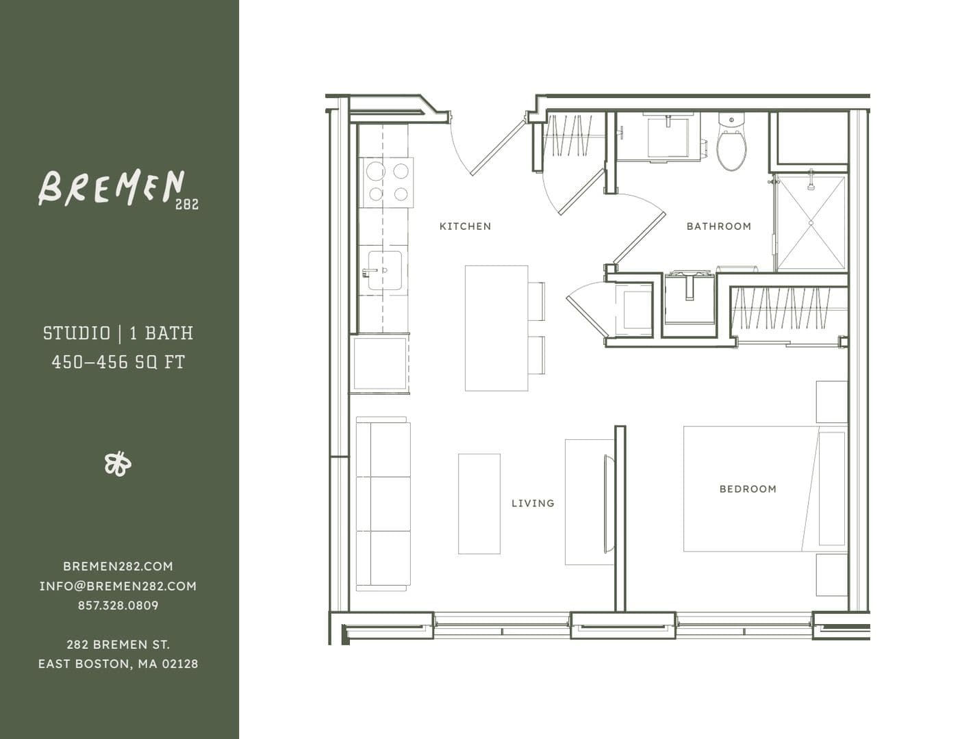 East Boston Apartment: 282 Bremen St