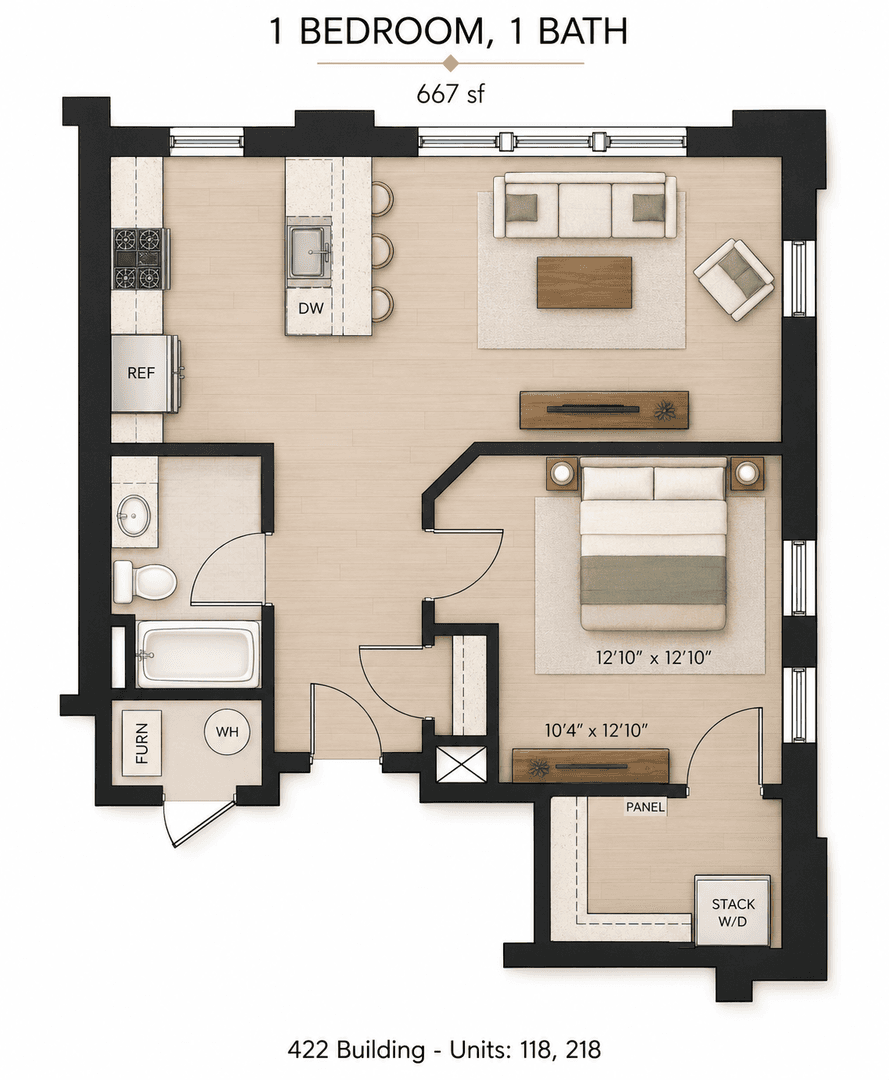 Hastings Apartment: 420 E Mill Street