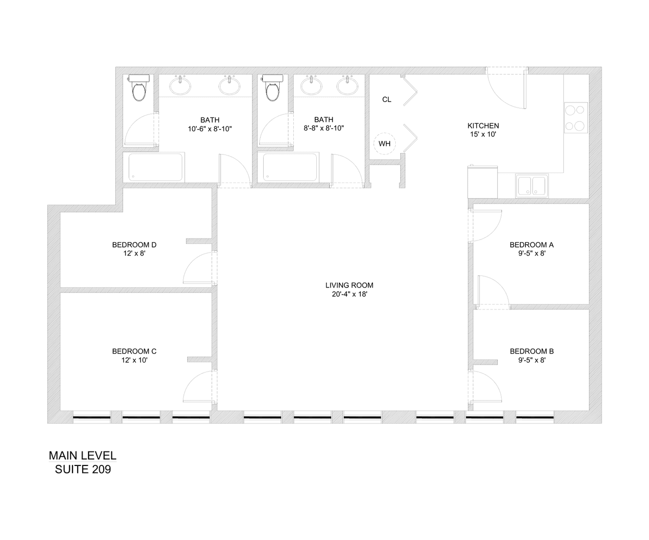 Athens Apartment: 580 E Broad St