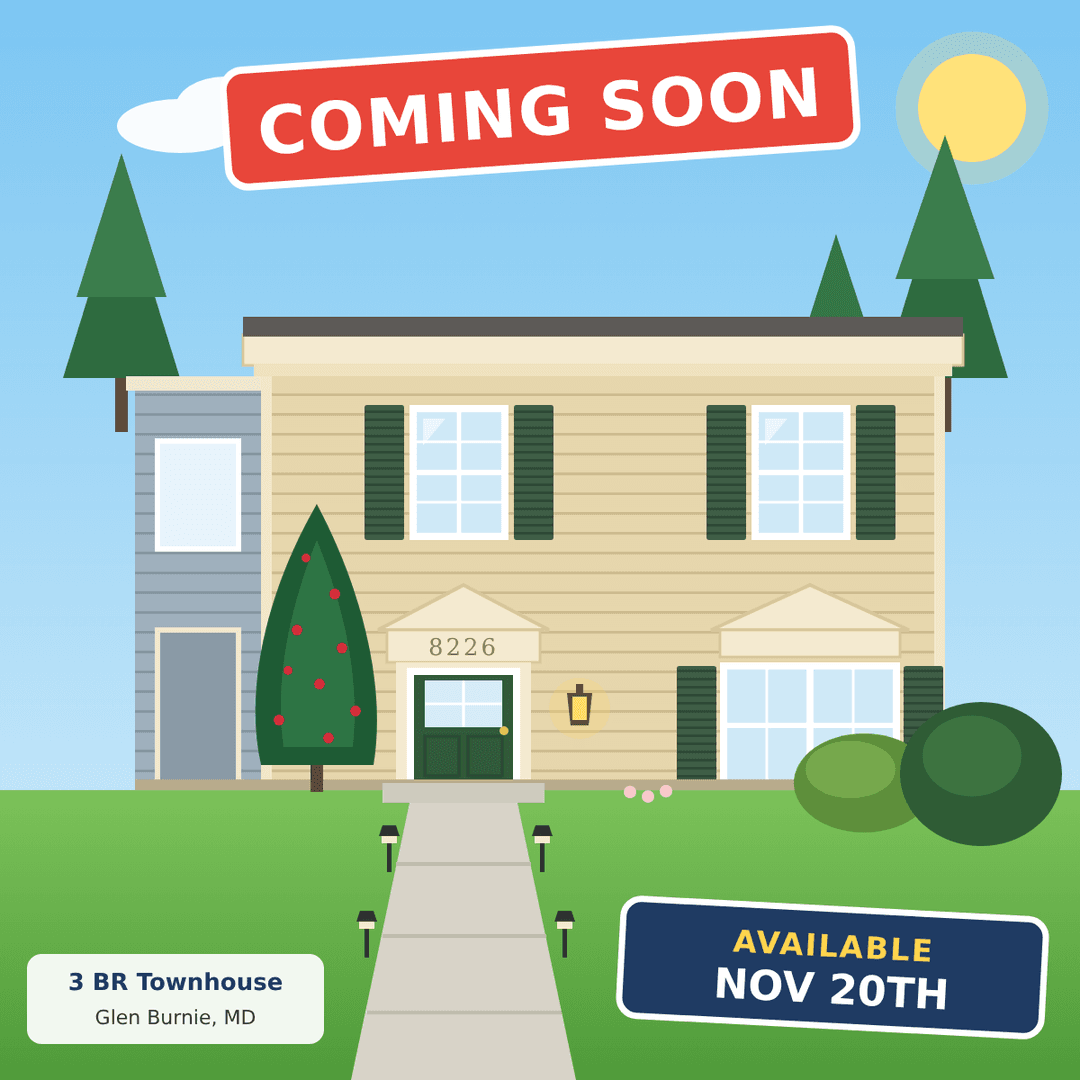 Glen Burnie House: 8226 Great Bend Rd