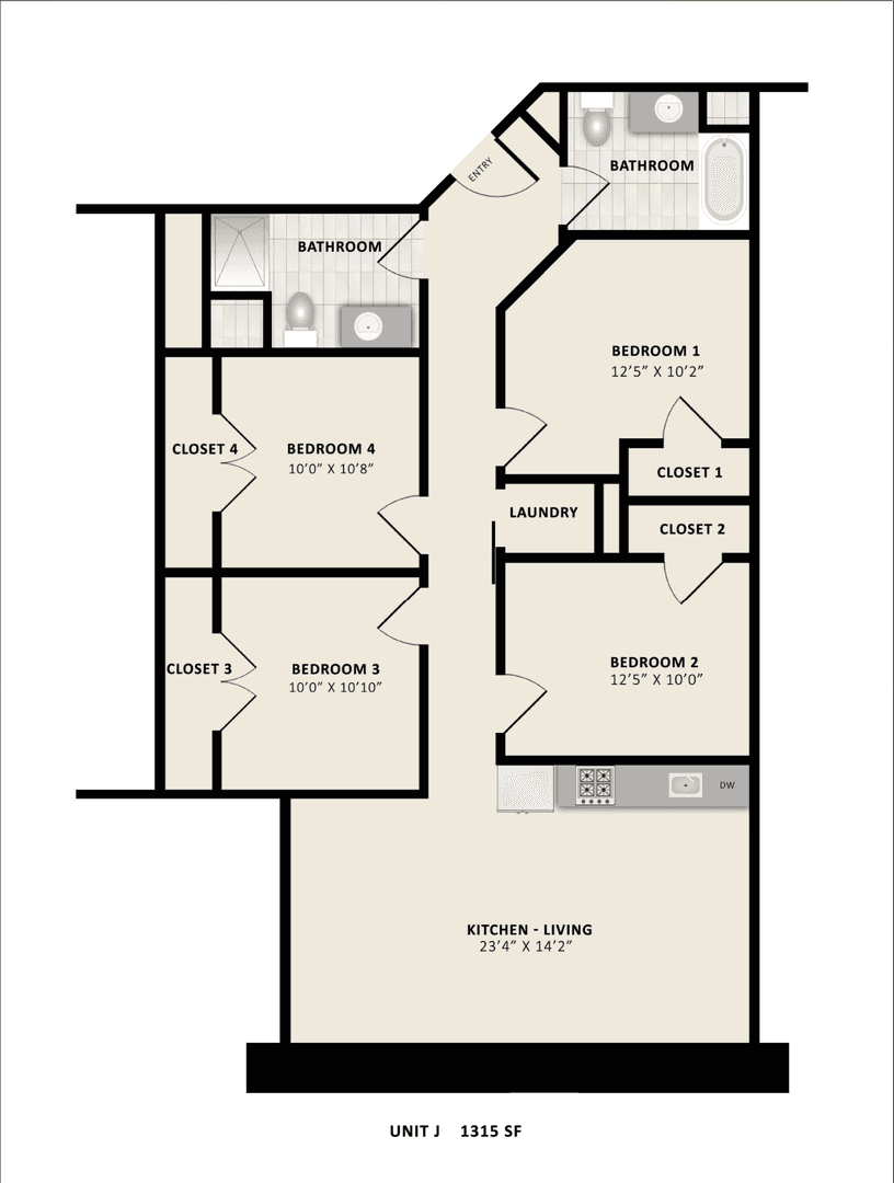 Greenville Apartment: 31 Victor Street