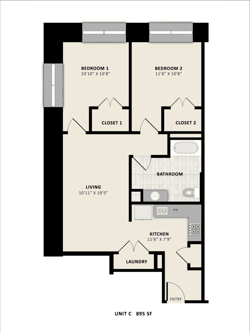 Greenville Apartment: 31 Victor Street
