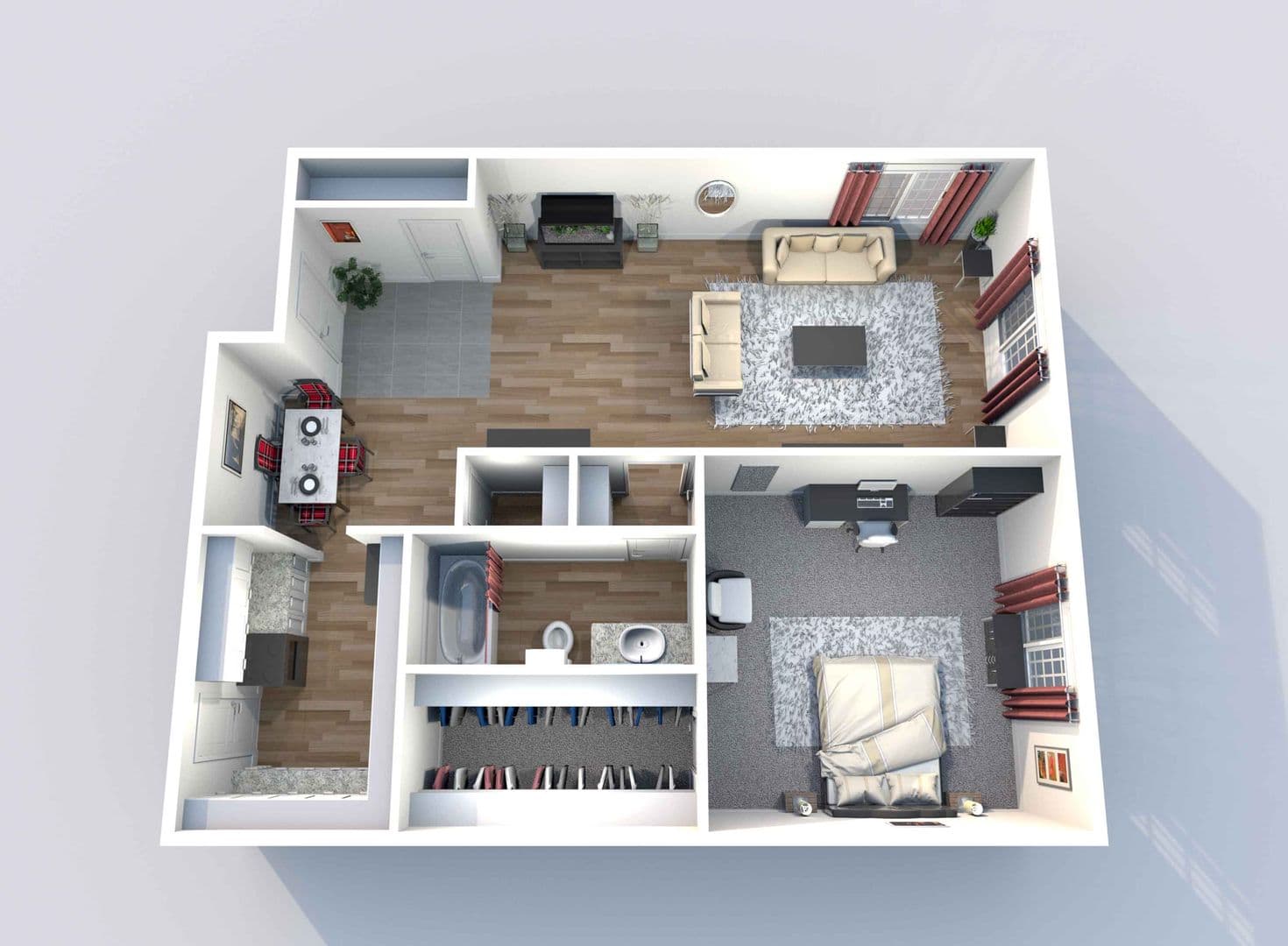 Houston Apartment: 2666 Marilee Lane
