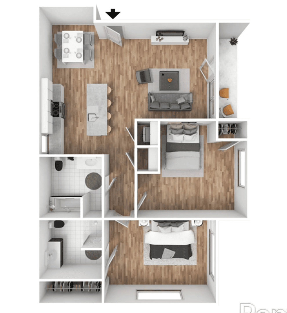 Simpsonville Apartment: 8001 Pointe Grand Place