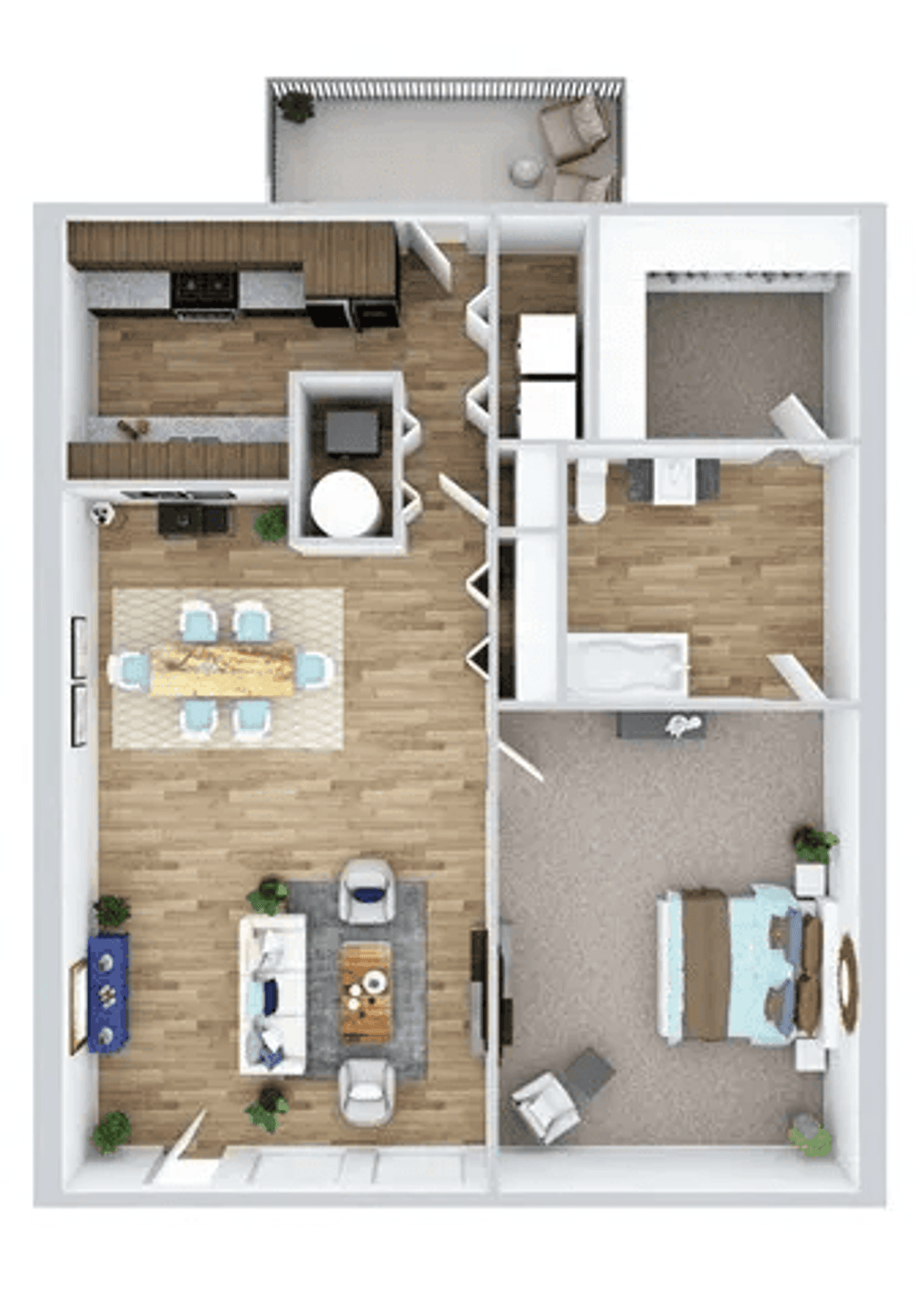 Newnan Apartment: 60 Jane Lane