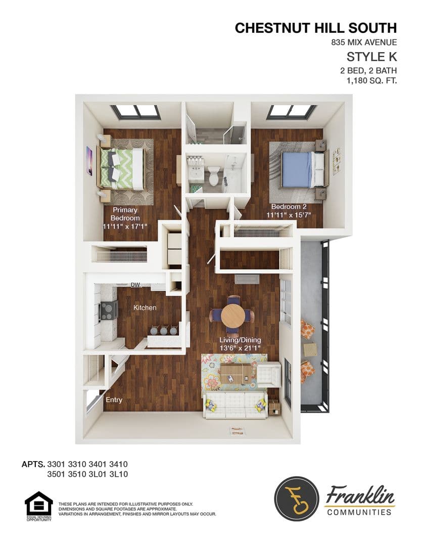 Hamden Apartment: 835-865 Mix Avenue