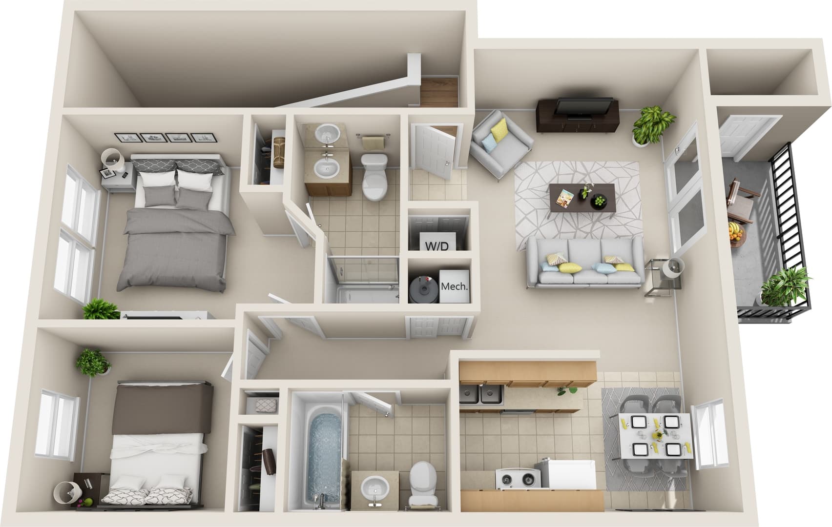 Columbus Apartment: 420 Wint Lane