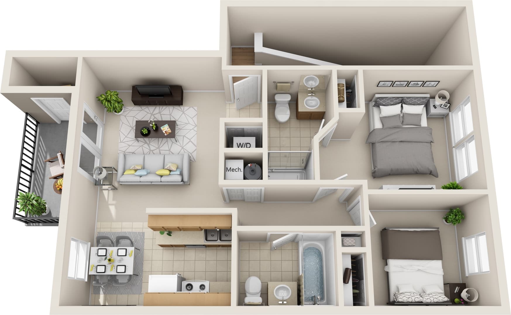 Columbus Apartment: 420 Wint Lane