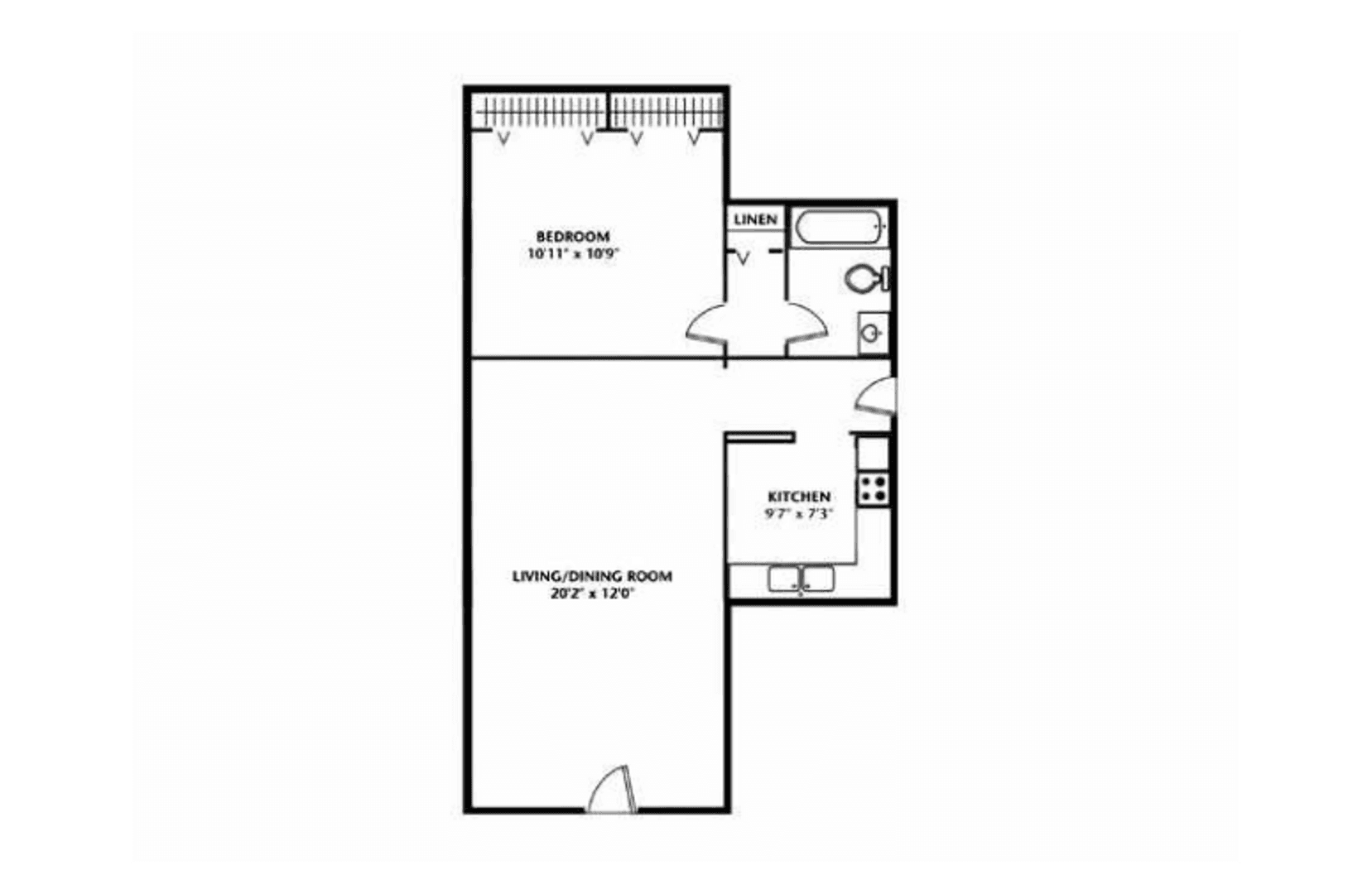 Gurnee Apartment: 4344 McClure Ave