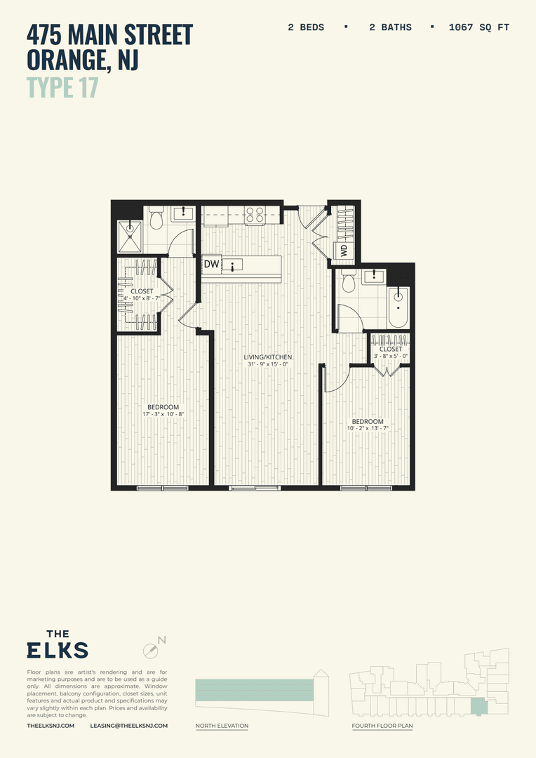 Orange Apartment: 475 Main Street