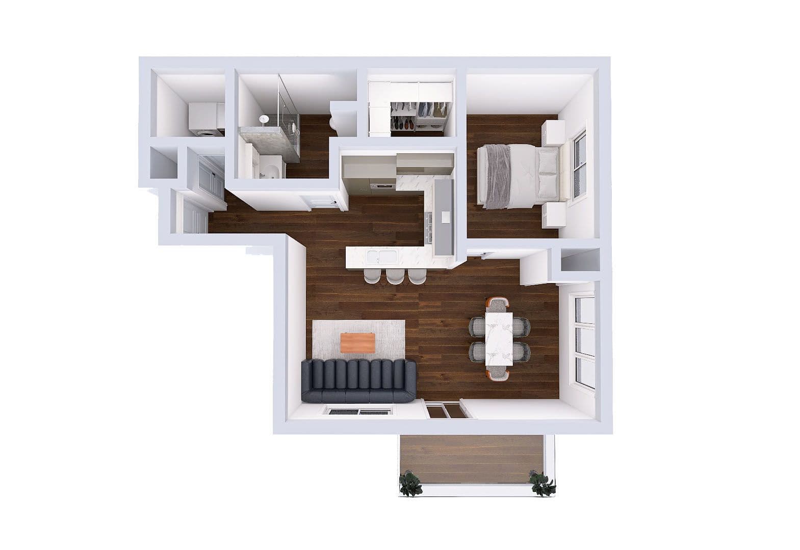 Sheboygan Falls Apartment: 350 Broadway St