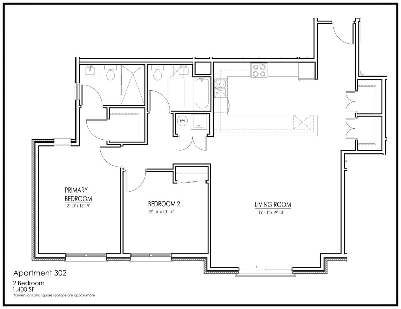 Maplewood Apartment: 1722 Springfield Ave