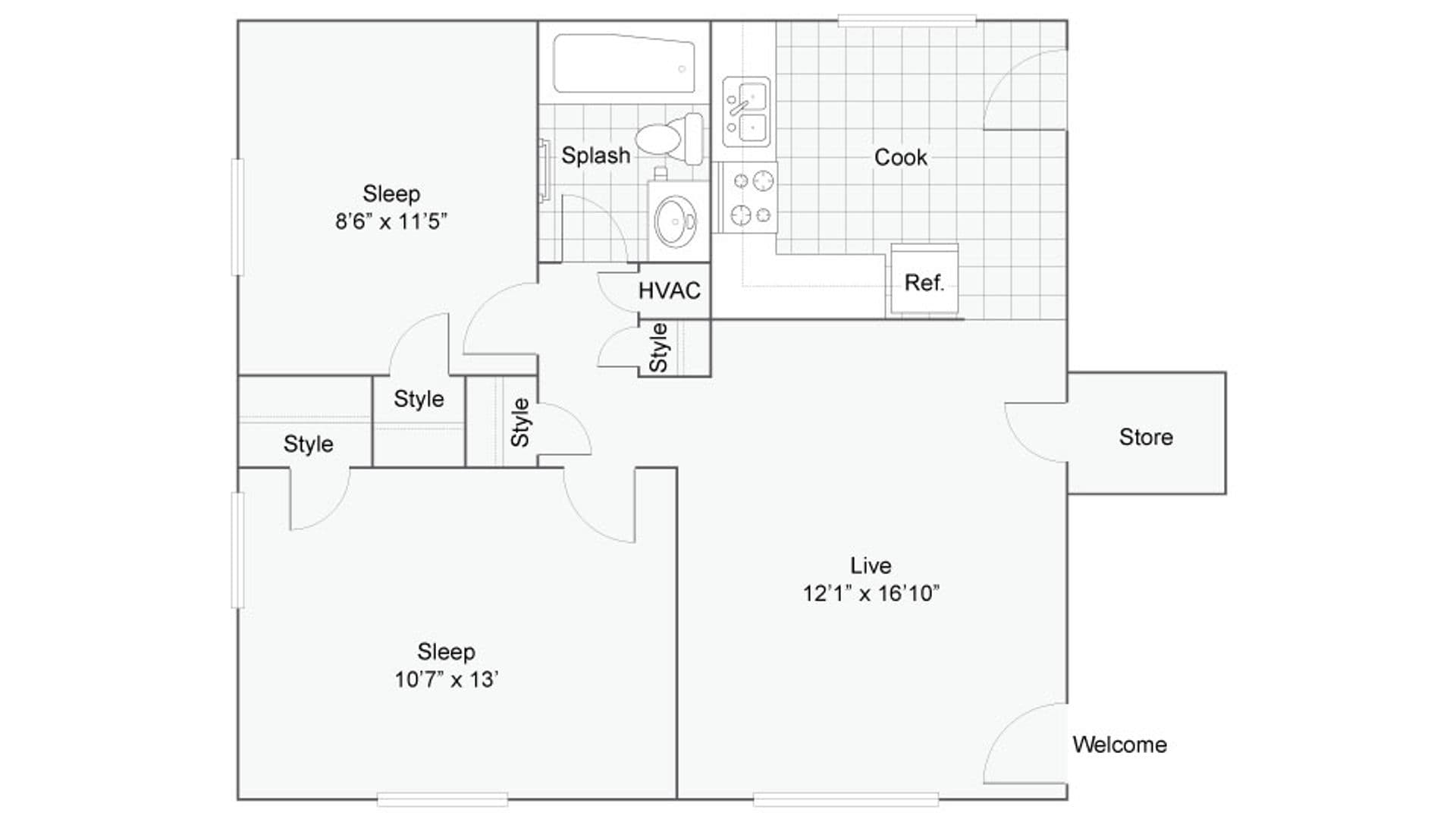 St. Louis Apartment: 8650 Kingsbridge Dr