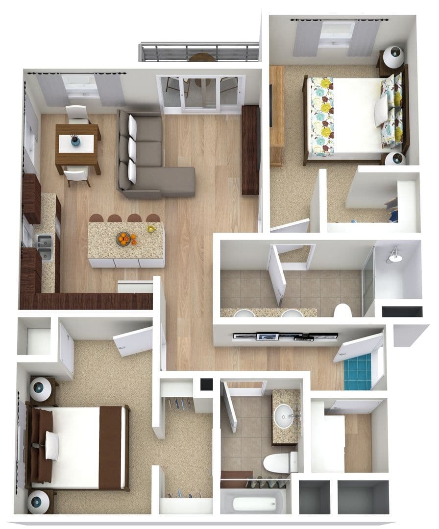 Bursville Apartment: 14545 Grand Avenue
