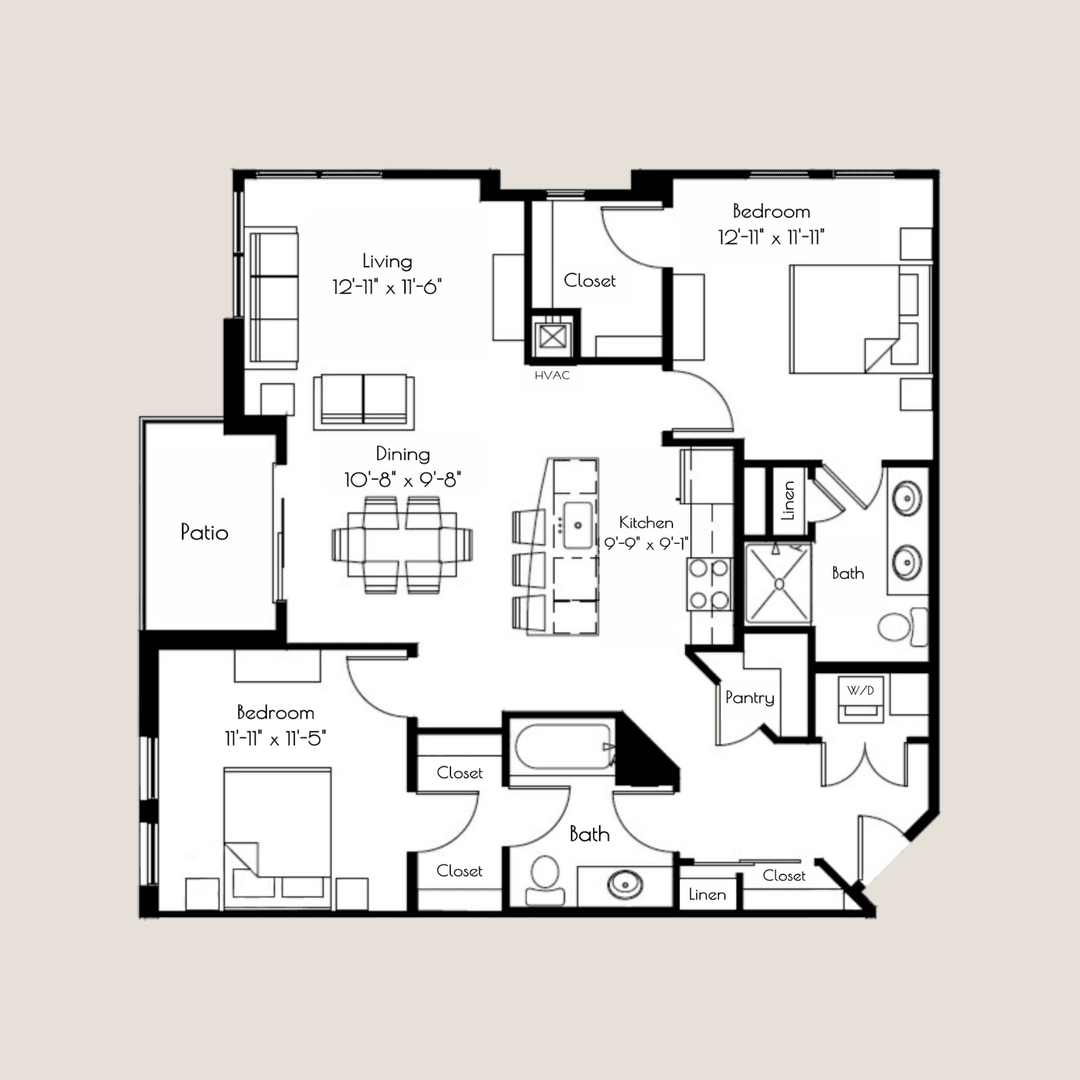 Madison Apartment: 8310 Globe Dr