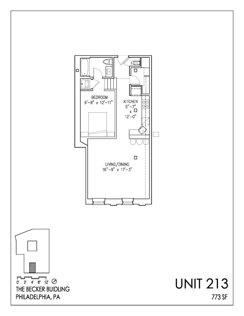 Philadelphia Apartment: 1151 N 3rd St.