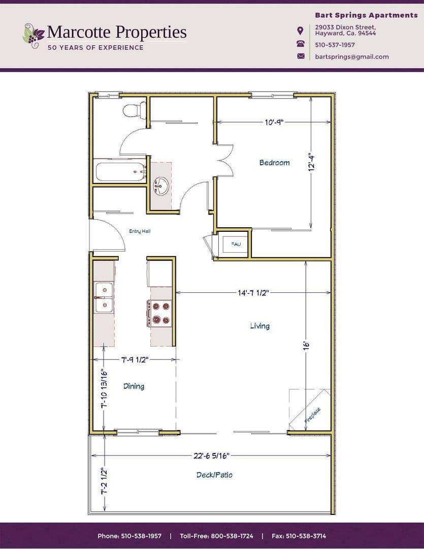 Hayward Apartment: 29033 Dixon St